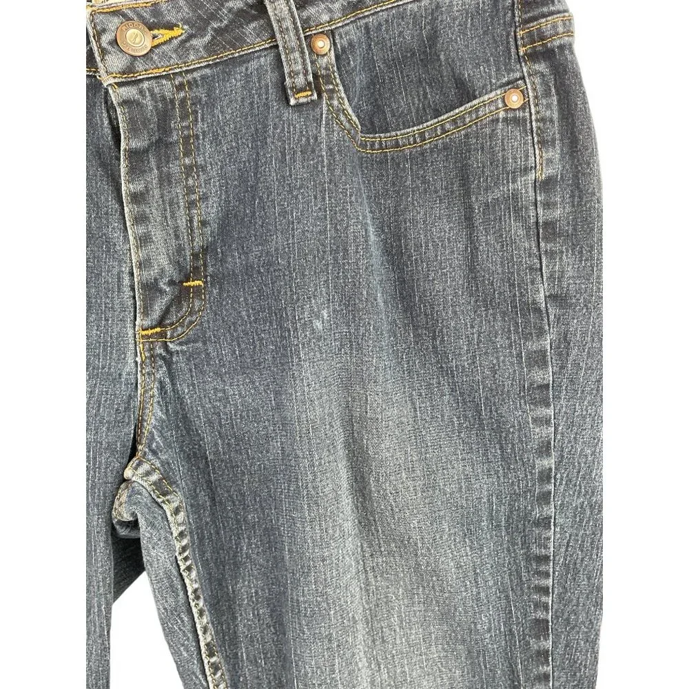 Riders Bootcut Womens Size 12 M Dark Blue Denim Jeans - Picture 3 of 9